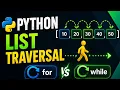 Python List Traversal Explained for Loop vs while Loop Easy