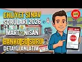 Ehliyet Sinav Sorulari 2026 Mart - Nisan Cikmis Sorular