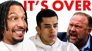 alex jones just crashed out on sneako during their debate