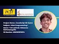 JavaScript 2D Game Development Java Institute Lakindu Rathmanagolla
