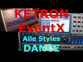 KETRON EVM / EventX / Event: DANCE Styles (complete style demo)
