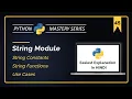 Python String Module in Hindi String Constants Functions Use Cases Easy Explanation in Hindi