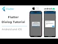 Flutter Alert Dialog Tutorial - Cupertino and Material Dialogs