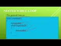Lecture 31 Nested Loop