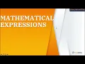 Python 13 - Mathematical Expression in python