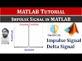 Impulse Signal in MATLAB