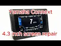 DIY Yamaha Connext 4 3 inch Touch Screen Repair Fix the frozen or unresponsive issues