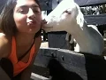 GOAT BITES MY HAIR OFF?!