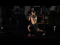 Kettlebell Rack Drop Lunge