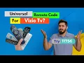 How to Find and Program Universal Remote Codes for Vizio TV Universal Remote Codes for Vizio TV