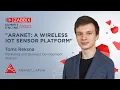 Aranet A wireless IOT sensor platform Toms Reksna