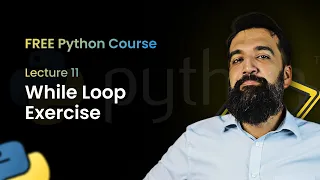 While Loop Exercise Python Programming Class 11
