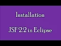 Installation JSF 2 2 in Eclipse JSF tutorials for beginners