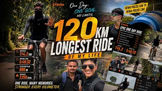  120km cycling #offroad #fitness #sports #longride #vikassingour #offduty #police #darogaji 