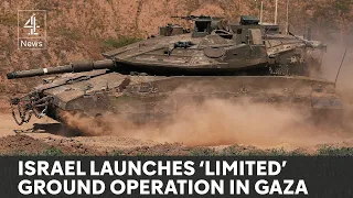 Israel launches limited ground operation in Gaza