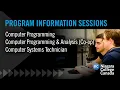 Computer Programming Computer Programming Analysis and Computer Systems Technician programs