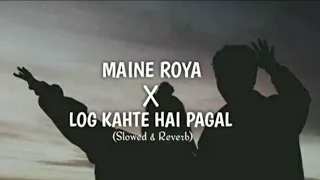 maine royaan x log khete hain pagal slowed reverb lofi song lofi 747