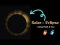 Solar - Eclipse using Html Css