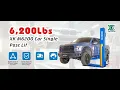 XK M6200 Single Post Lift Car Lifts 220V Unlock Mobile Repair Tool Manually