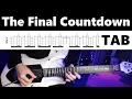 Download Lagu Europe - The Final Countdown / guitar cover tab tutorial