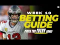 NFL Week 10 Betting EXPERT Picks for ALL Games CBS Sports