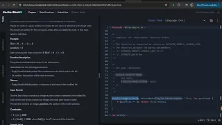 HackerRank Delete a Node Easy solution