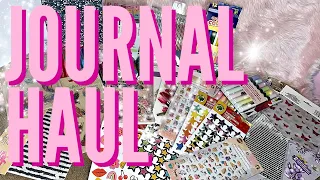 Dollar Store Journal Supplies HAUL 💌 stickers, pens, markers!