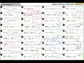 Year 5 - Summer Holiday Arithmetic Walkthrough