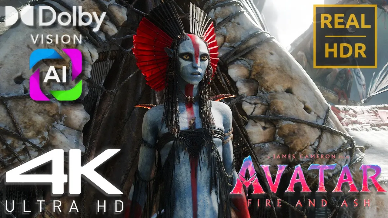 4K IMAX HDR — Avatar: Fire and Ash Trailer (3.3M views)