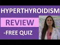 Hyperthyroidism Hyperthyroid Endocrine Nursing Symptoms Treatment Pathophysiology NCLEX