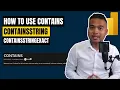 Download Lagu How to use CONTAINS, CONTAINSSTRING and CONTAINSSTRINGEXACT DAX Functions in Power BI