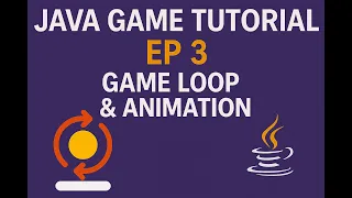 Java Game Tutorial Ep 3 Game Loop Animation NetBeans