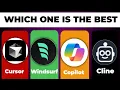Cursor vs Windsurf vs Copilot vs Cline - Best AI for Developers 2025