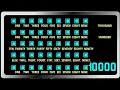BCG 1 000 Seconds Countdown 9 999 to 0 Word LED Display Remix Shadow Dancer Bonus Stage
