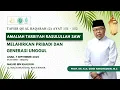 Download Lagu Amaliah Tarbiyyah Rasulullah SAW, Melahirkan Pribadi dan Generasi Unggul | KH. Didin Hafidhuddin