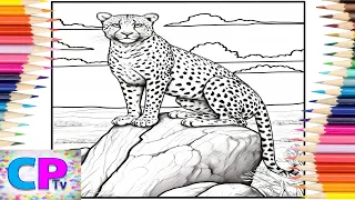 The Leopard in All Its and Beautiful and by Colors