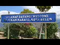 view gunung Kinabalu dari pekan nabalu , kota belud