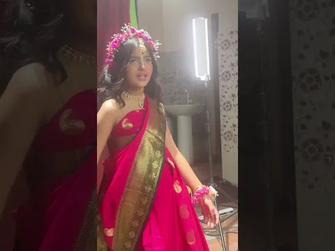 Happy Janmashtami, Radha look Shoot #cherry #love
