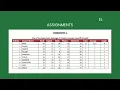 Let s solve Assignment 1 from 50 ms excel assignments