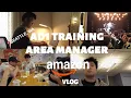 Amazon Area Manager AD1 Day One Training VLOG