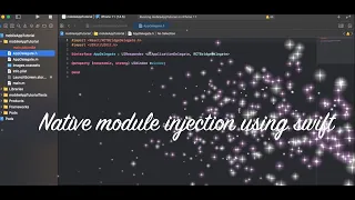 React Native - Native module injection using swift iOS UserDefaults