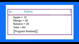 PYTHON LESSON - 26