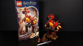 A cute mess? LEGO Harry Potter 2025 Fawkes Dumbledore’s Phoenix 76448 REVIEW!