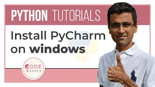 Python Tutorial - 6 Install PyCharm on Windows