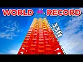 World Record Domino Structure DESTROYED by Squirrel