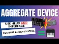 Combine Inputs From MULTIPLE Interfaces Aggregate Device Setup Tutorial
