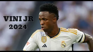 Vinicius Jr King Of Dribbling Skills Is Back 2024 HD 