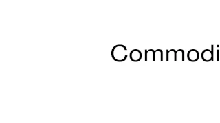 How to pronounce Commodiously