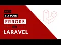 The Mix manifest does not exist How to fix Laravel Errors