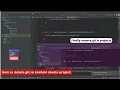 Android How to remove git in Android Studio Project Open Source Code git ko kaise remove kare